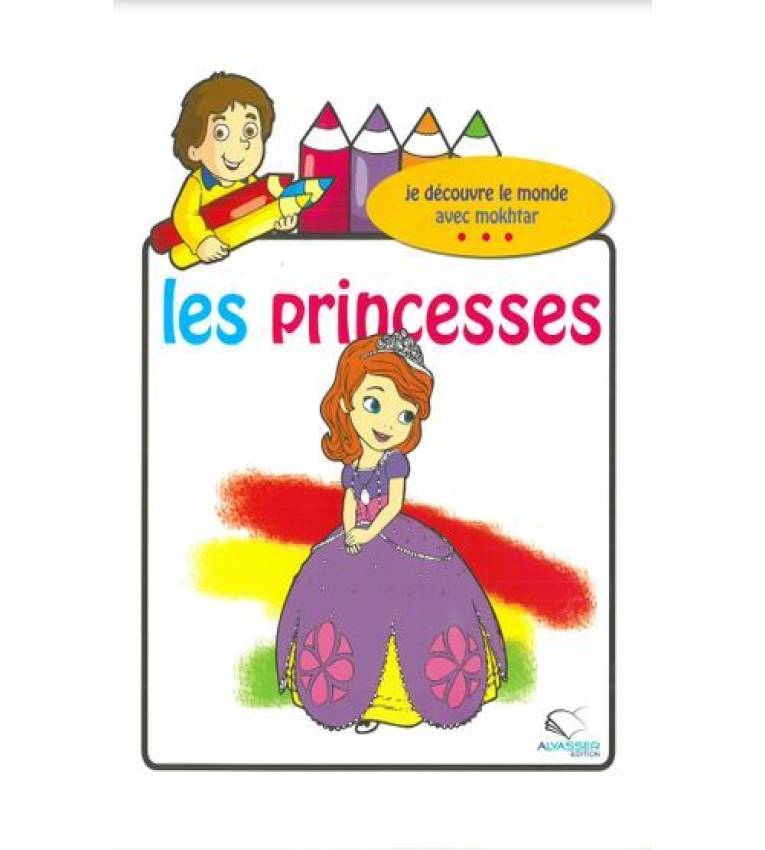 CAHIER COLORIAGE PRINCESS pour les enfants