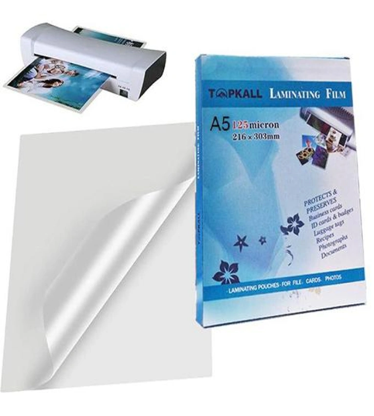 Pochettes de plastification format A5, pour protéger et mettre en valeur vos pages de présentations ou de catalogues,