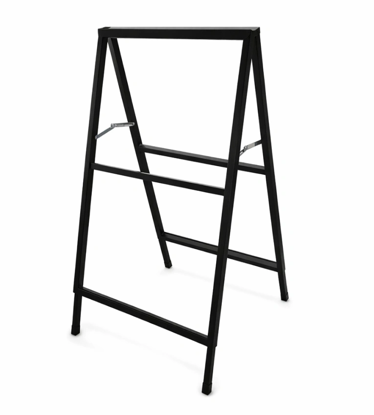 stop trottoir  en fer résistant et facile à utilise pour commerces 106*61CM